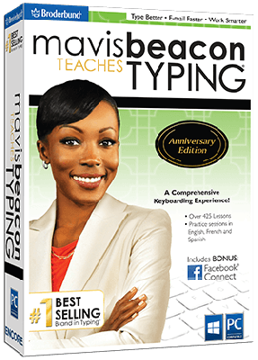 Mavis Beacon Teaches Typing Anniversary Edition