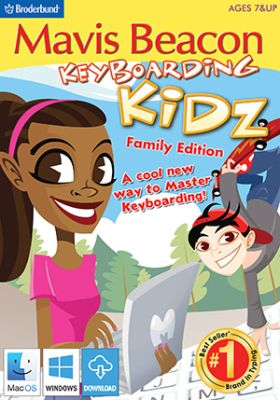 Mavis Beacon Keyboarding Kidz 2021 - Family Edition