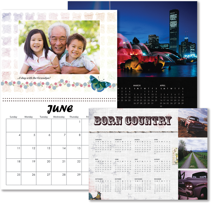 Photo Calendar Creator - logiciel convivial avec +250 modèles