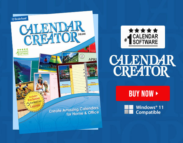 Calendar Creator Deluxe v12.2 