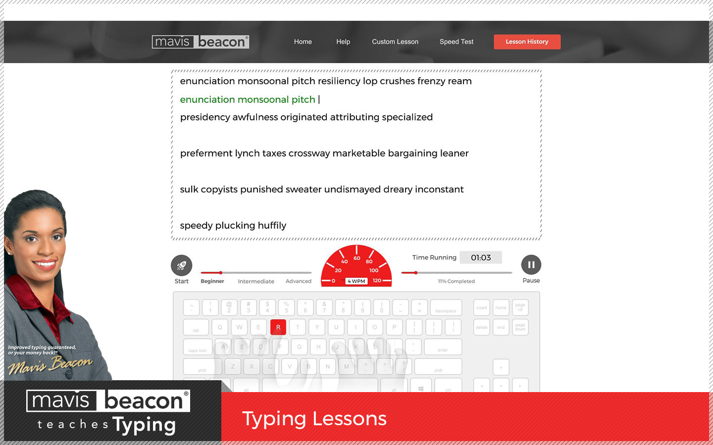 Mavis Beacon Teaches Typing 